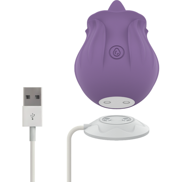 Stimolatore Silicone Intenso con Vibrazioni e 10 Programmi Portatile